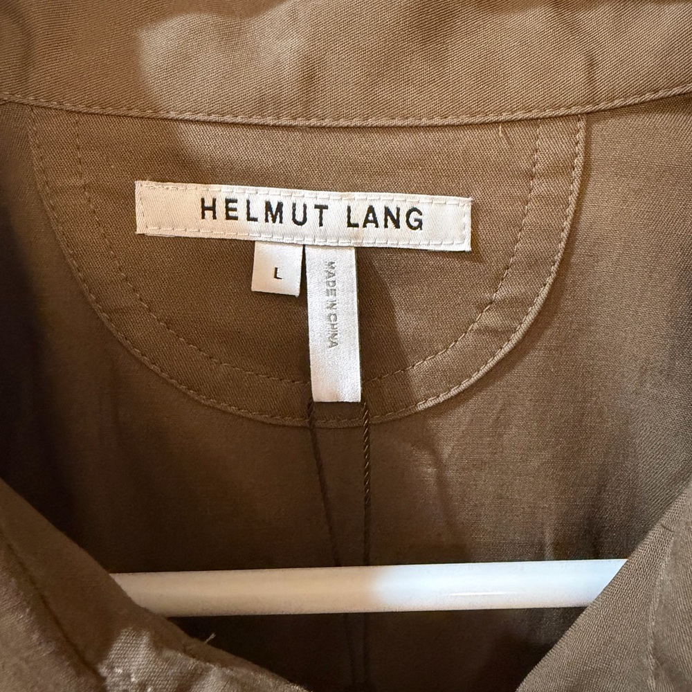 Helmut Lang Brown Short Sleeve Shirt - Picture 4 of 5